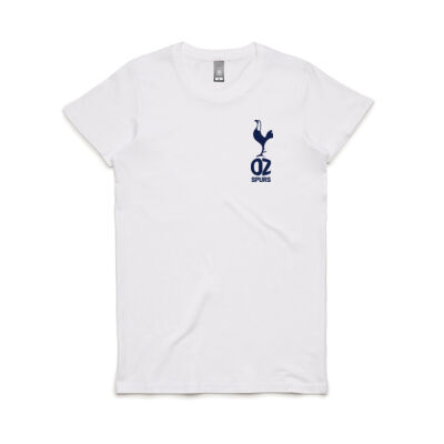 OzSpurs Women Collection Tshirt White Thumbnail