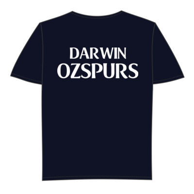 Darwin OzSpurs Youth Collection Tshirt Navy  Thumbnail