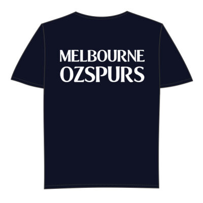 Melbourne OzSpurs Youth Collection Tshirt Navy  Thumbnail