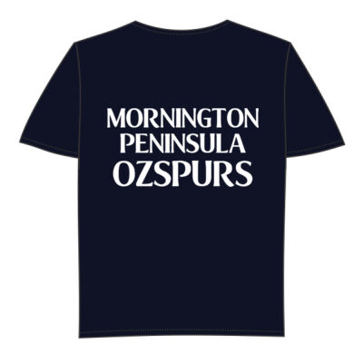 Mornington Peninsula OzSpurs Youth Collection Tshirt Navy  Thumbnail