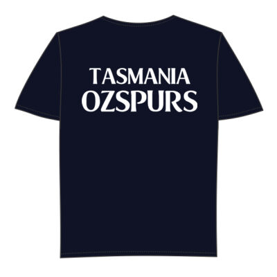 Tasmania OzSpurs Youth Collection Tshirt Navy  Thumbnail