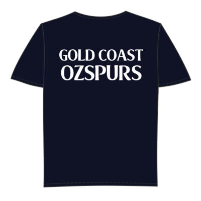 Gold Coast OzSpurs Youth Collection Tshirt Navy Thumbnail