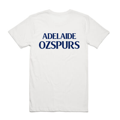 Adelaide OzSpurs Collection Tshirt White  Thumbnail