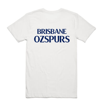 Brisbane OzSpurs Collection Tshirt White Thumbnail