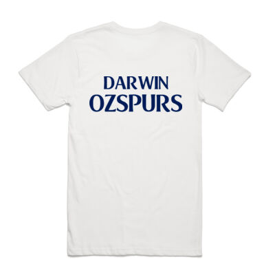 Darwin OzSpurs Collection Tshirt White Thumbnail