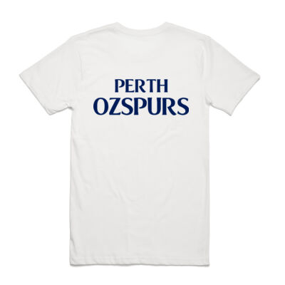 Perth OzSpurs Collection Tshirt White Thumbnail