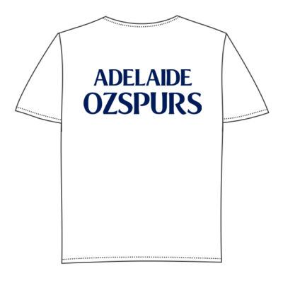 Adelaide OzSpurs Youth Collection Tshirt White Thumbnail