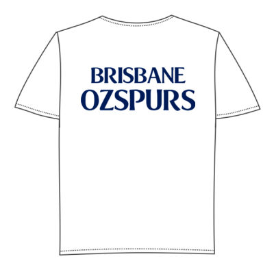 Brisbane OzSpurs Youth Collection Tshirt White Thumbnail