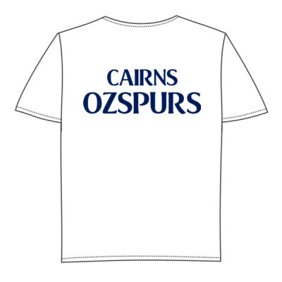 Cairns OzSpurs Youth Collection Tshirt White Thumbnail