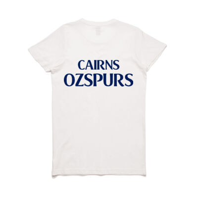 Cairns OzSpurs Women Collection Tshirt White Thumbnail
