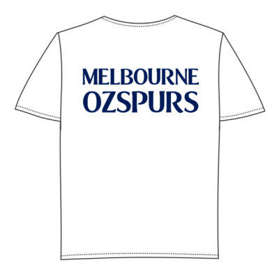 Melbourne OzSpurs Youth Collection Tshirt White Thumbnail