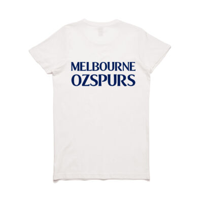 Melbourne OzSpurs Women Collection Tshirt White Thumbnail