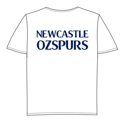 Newcastle OzSpurs Youth Collection Tshirt White Thumbnail