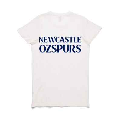 Newcastle OzSpurs Women Collection Tshirt White Thumbnail