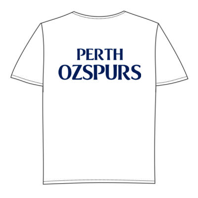 Perth OzSpurs Youth Collection Tshirt White Thumbnail