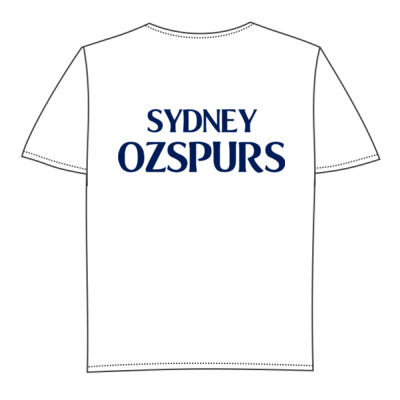 Sydney OzSpurs Youth Collection Tshirt White Thumbnail