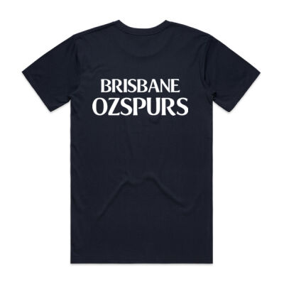 Brisbane OzSpurs Collection Tshirt Navy Thumbnail