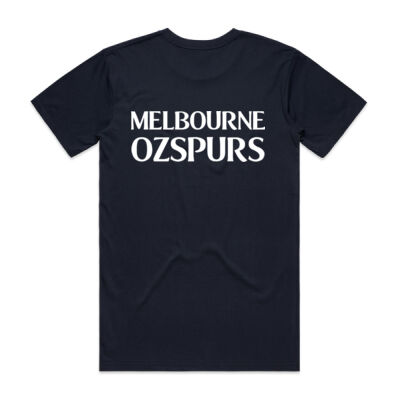 Melbourne OzSpurs Collection Tshirt Navy Thumbnail