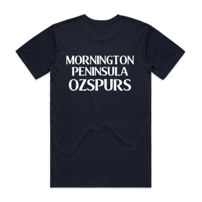 Mornington Peninsula OzSpurs Collection Tshirt Navy Thumbnail