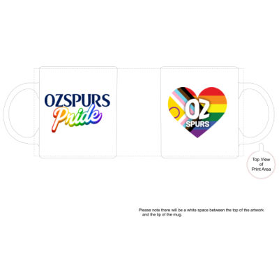 OzSpurs Pride Mug - Ltd Edition Thumbnail
