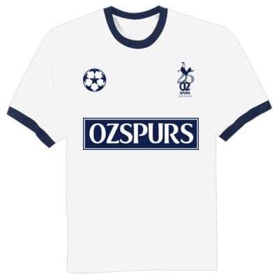 25 Year Ringer Tshirt - White Thumbnail