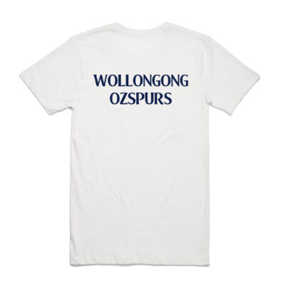 Wollongong OzSpurs Collection Tshirt White Thumbnail