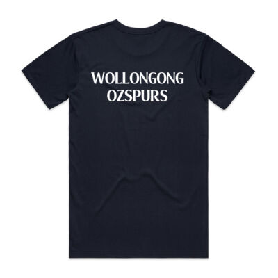 Wollongong OzSpurs Collection Tshirt Navy Thumbnail