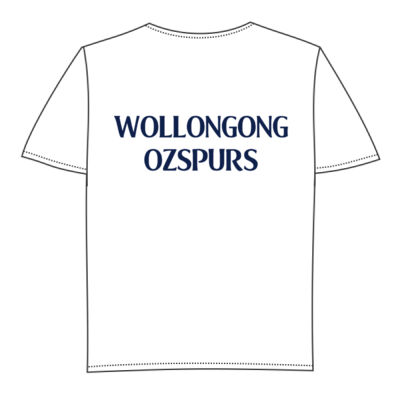 Wollongong OzSpurs Youth Collection Tshirt White Thumbnail