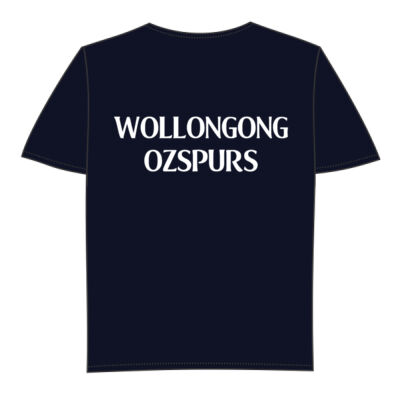 Wollongong OzSpurs Youth Collection Tshirt Navy Thumbnail