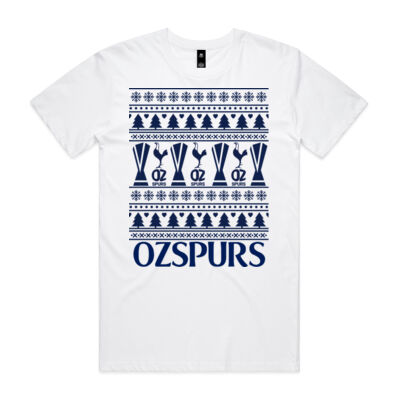 Europa Christmas Tshirt - White Thumbnail